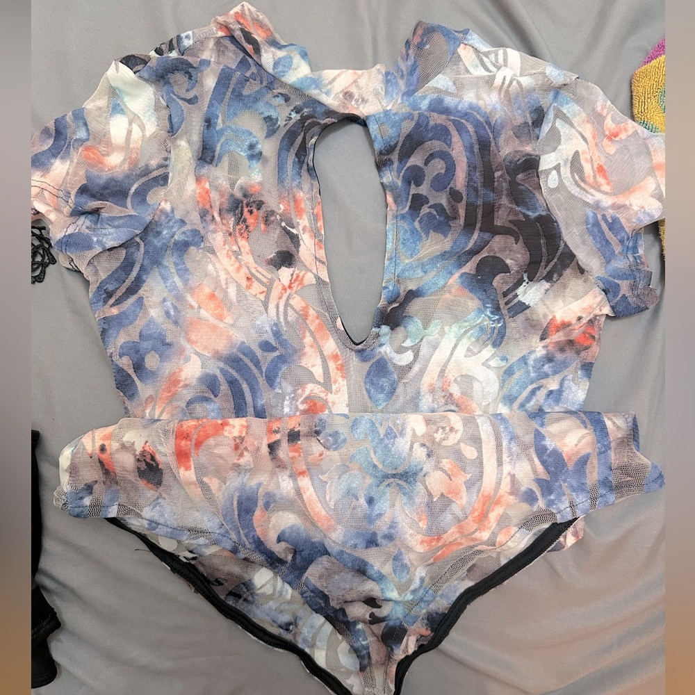 Sheer Bodysuit (fashion nova)